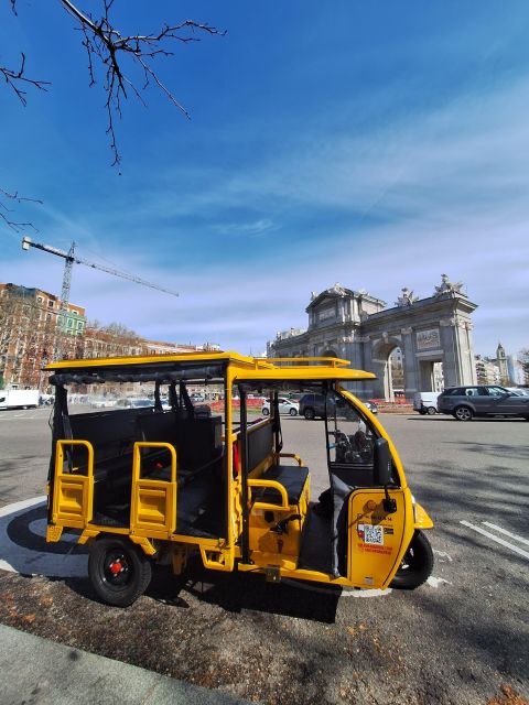 2-Hour Tuk Tuk Tour of the Best of Madrid With Audio Guide - Additional Services and Costs