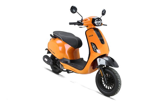 2 Hours , 2 Person Retro Scooter 49cc - Experience Highlights