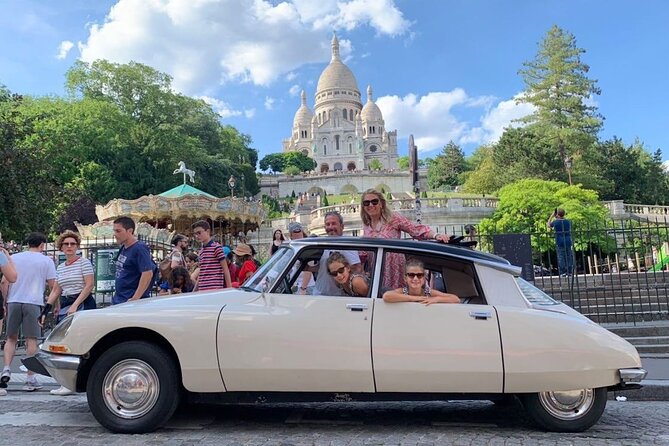 2 Hours Paris Private Tour in Vintage Citroën DS With Open Roof - Landmarks and Panoramic Views