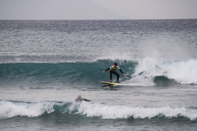 2 Hours Semi-Private Surfing Lesson in Playa De Las Americas - Included Equipment and Tuition