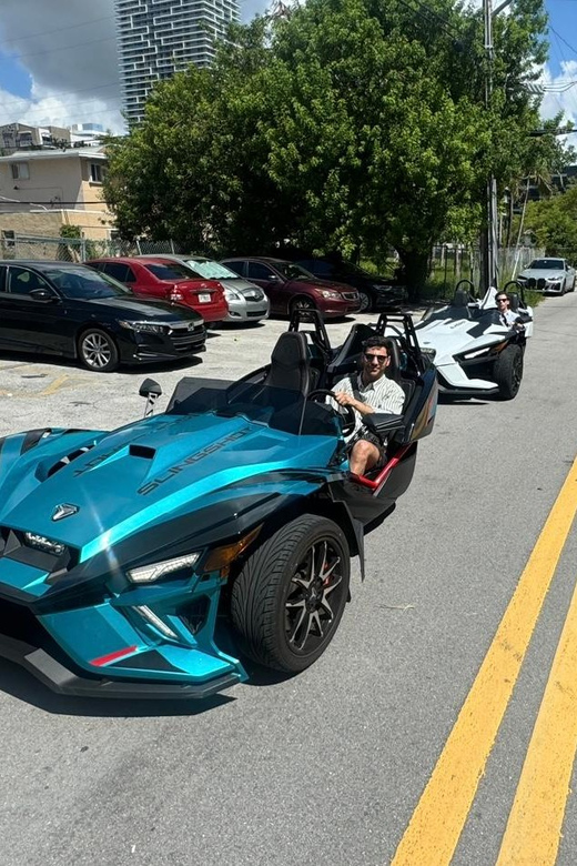 2 Hours Slingshot Rental Miami - We The Best !! - Exploring Miami in Style