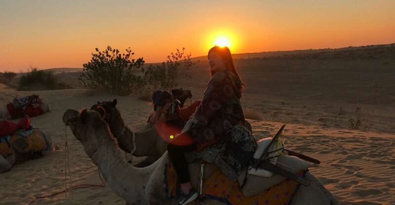 2 Night 3 Day Jaisalmer Tour With Non-Touristic Camel Safari - Camel Safari Experience