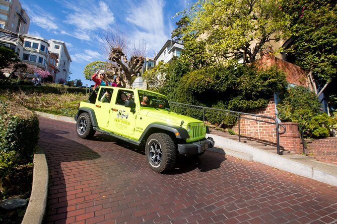 2 or 3 Hour Private Group San Francisco City Tour Open-air Jeep - Additional Information