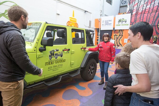 2 or 3 Hour Private Group San Francisco City Tour Open-air Jeep - Drive Across the Golden Gate Bridge