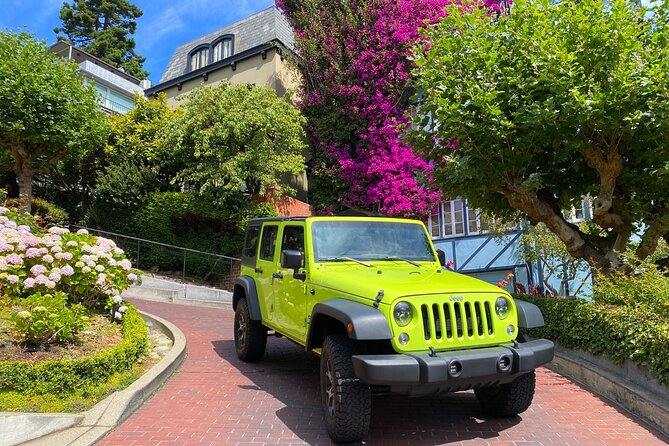 2 or 3 Hour Private Group San Francisco City Tour Open-air Jeep - Customize Your Route
