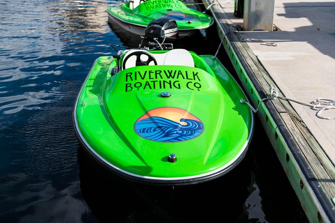 2 Person Mini Power Boat Rental at Tampa Riverwalk - Exploring Hillsborough River