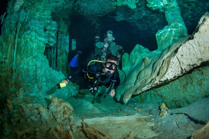 2 Tanks Cenote Diving Adventure in Tulum for Certified Divers - Diving Experience Highlights