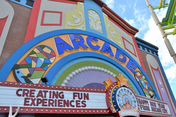  Arcade City Pigeon Forge Play Card (+) - Arcade Game Selection