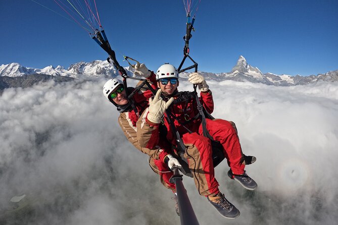 20 to 25 Minute Tandem Paragliding in Zermatt and Matterhorn View - Tandem Paragliding With Professional Pilots