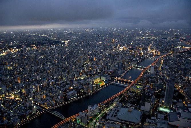 [22 Min]Tokyo City Lights Helicopter Tour : Skytree+Asakusa - Sights and Landmarks Visited