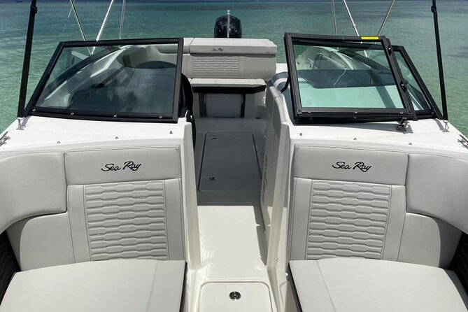 24 Ft Sea Ray - Tour Itinerary and Highlights