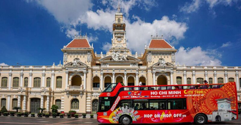 24H-HO CHI MINH CITY TOUR- HOP ON - HOP OFF BUS - Included Features