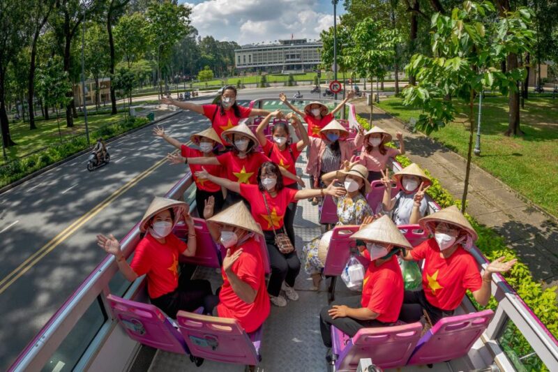 24H-HO CHI MINH CITY TOUR- HOP ON - HOP OFF BUS - Itinerary