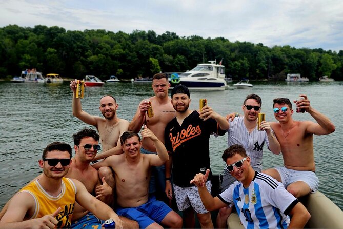 25FT Pontoon Party Boat W/ Captain up to 12 People (3 Hrs) - Confirmation and Cancellation Policy