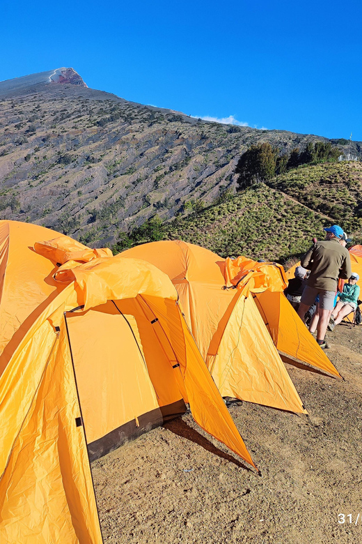 2D-1N Hiking Crater Rim Senaru Campsite - Included and Excluded Items
