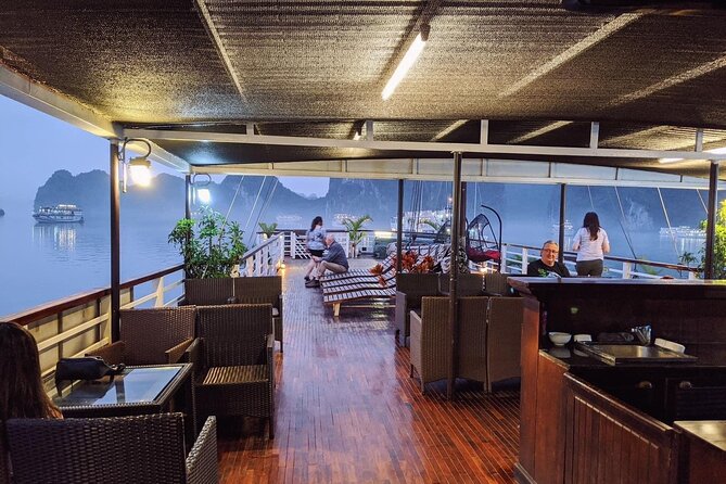 2D1N Halong Bay on Luxury Le Journey Cruise: SQUID FISHING, KAYAK, MEALS - Overview & Itinerary