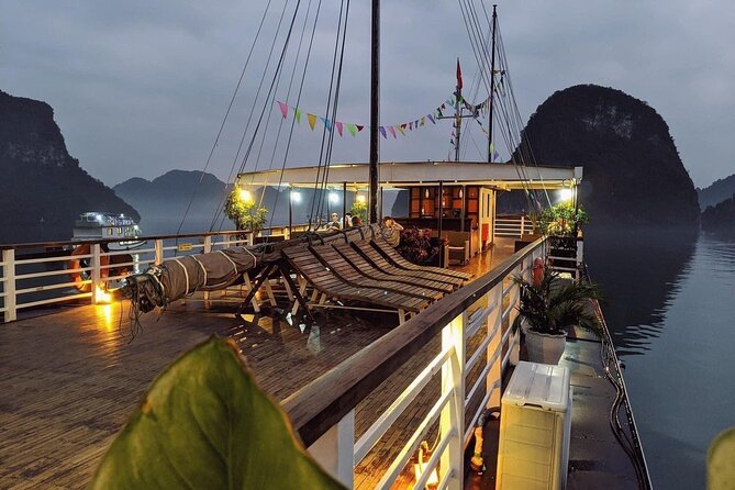 2D1N Halong Bay on Luxury Le Journey Cruise: SQUID FISHING, KAYAK, MEALS - Booking & Cancellation