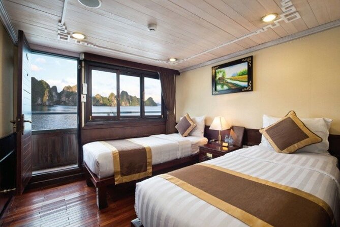 2D1N Halong Bay on Luxury Le Journey Cruise: SQUID FISHING, KAYAK, MEALS - Meals Included