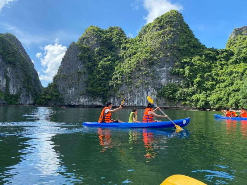 2Days Tour : Lan Ha Bay - Cat Ba Island - Caves - Kayaking - Key Points