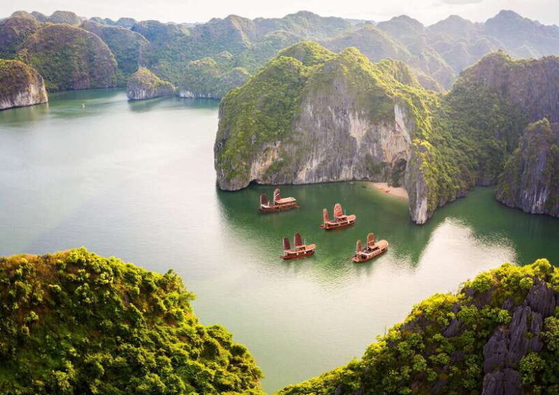 2Days Tour : Lan Ha Bay - Cat Ba Island - Caves - Kayaking - Tour Overview