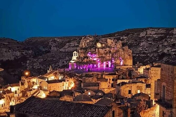2h Night Walking Tour With Guide and Entrance Fees in Matera - Sasso Caveoso Exploration