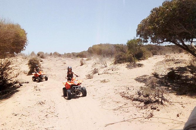 2h Quad Bike on the Beach and in the Dunes - Climbing the Sand Dunes