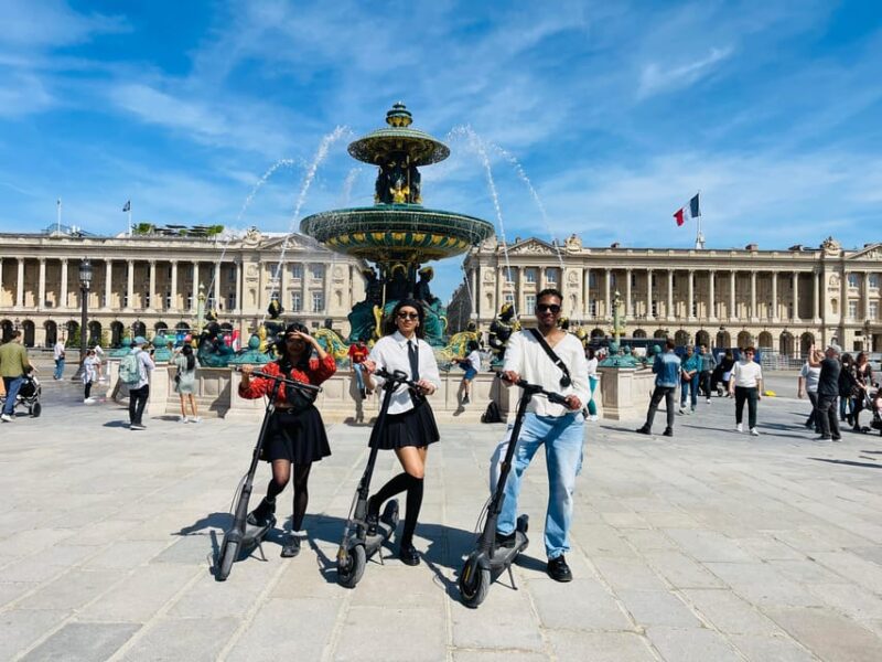 2H VIP Paris Private E-scooter Tour - Booking Information