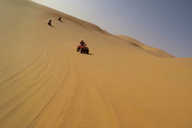 2hr COMBO - 1hr Lie-Down Sandboarding and 1hr Quad Bike Ride - Key Points