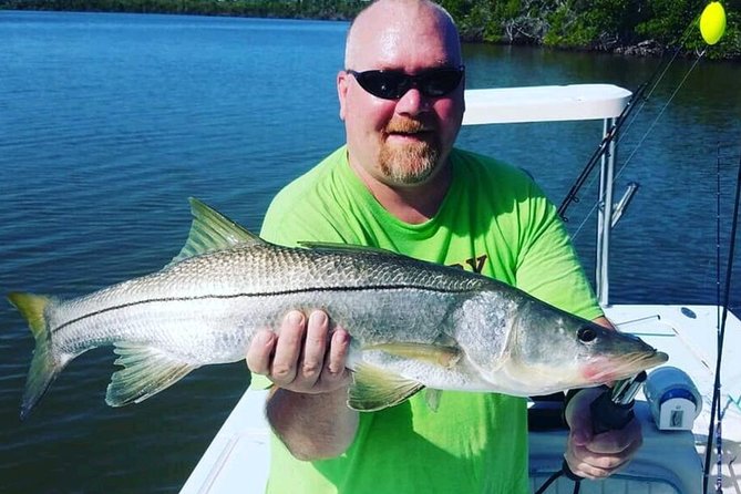 3/4 Day Fishing Charter Naples-Marco-Island-10,000-Islands-Everglades-Sanibel - Key Points