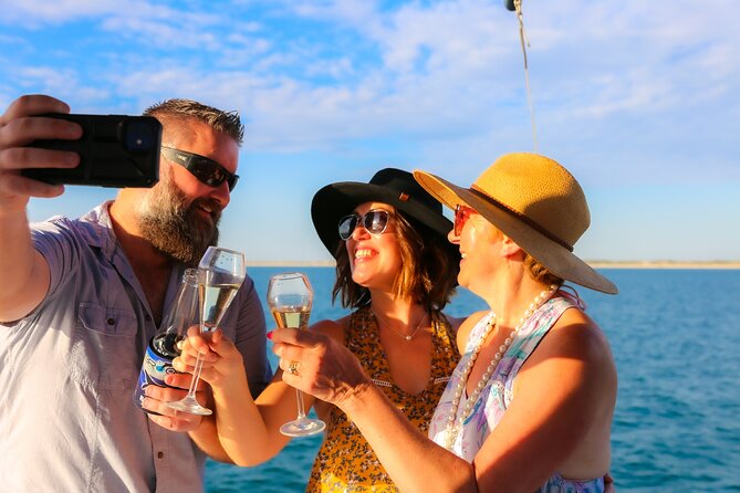 3.5 Hour Broome Sunset Cruise - Swimming and Enjoying the Views