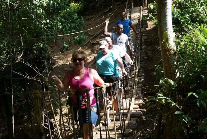 3 Combo Excursion Zip Line, Suspension Bridge and Beach - Key Points