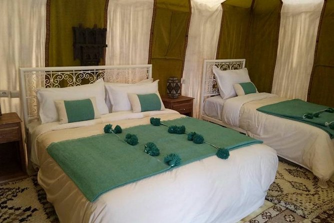 3 Day Marrakech Desert Tour With Camel Ride and Night in Sahara - Sunset in the Saharan Landscape