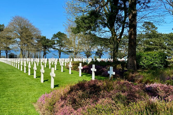 3-day Private Omaha Utah Full D-Day Mont Saint-Michel by Mercedes - Transportation and Accommodation