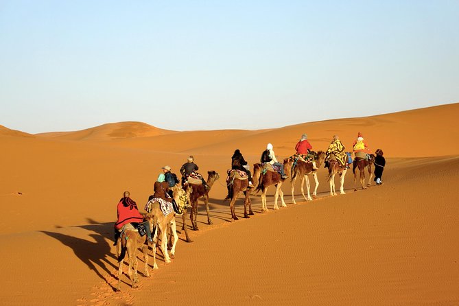 3-Day Tour to Merzouga Erg Chebbi With Food & Camel Trek - Traveling Through High Atlas Mountains