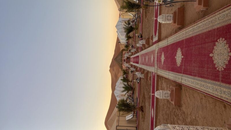 3 Days 2 Nights From Marrakech to Merzouga Desert - Overnight Camping Experience