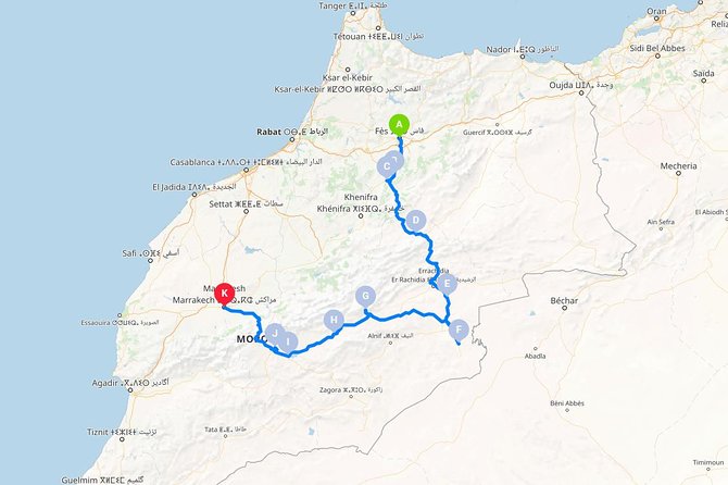 3 Days 2 Nights Trip From FEZ to MARRAKESH Passing by MERZOUGA - Customer Reviews and Rating