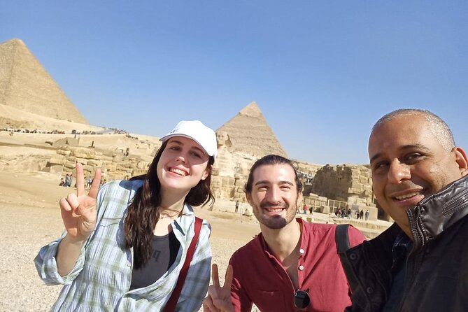 3 Days : Giza Pyramids , Egyptian Museum + Overnight CAMPING in the White Desert - Journey to the White Desert