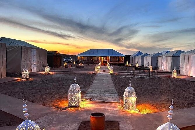 3 Days Luxury Camp Merzouga Tour From Fes Back to Fes - Dining Arrangements