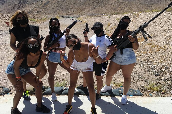 3 Gun Desert Machine Gun Shooting Adventure - Whats Included