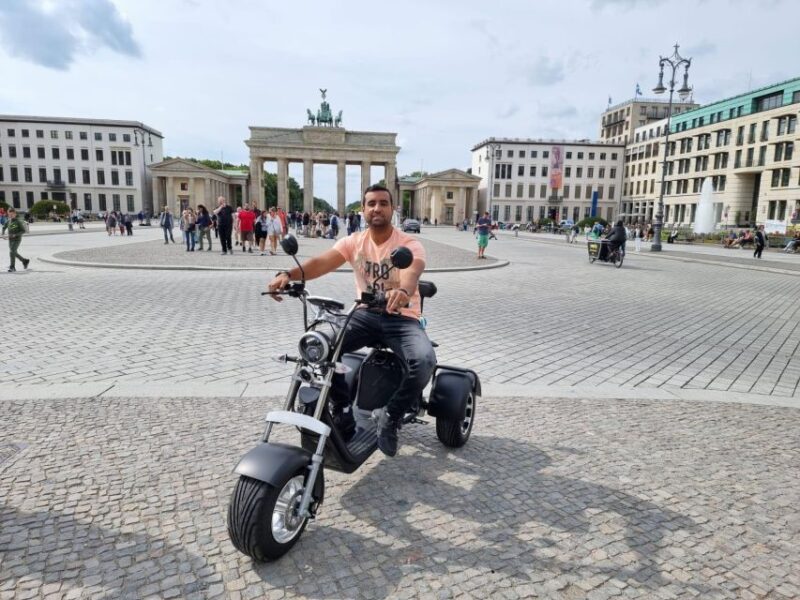 3 Hour Berlin Guided Small Group Fat Tire E-Scooter Tour - Key Points