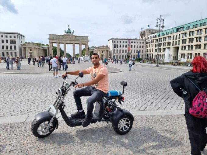 3 Hour Berlin Guided Small Group Fat Tire E-Scooter Tour - Tour Details