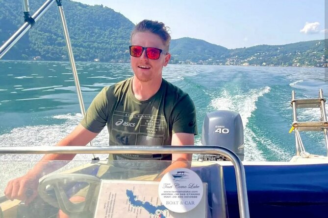 3 Hour Boat Rental Without License 40hp Engine on Lake Como - Activity Details