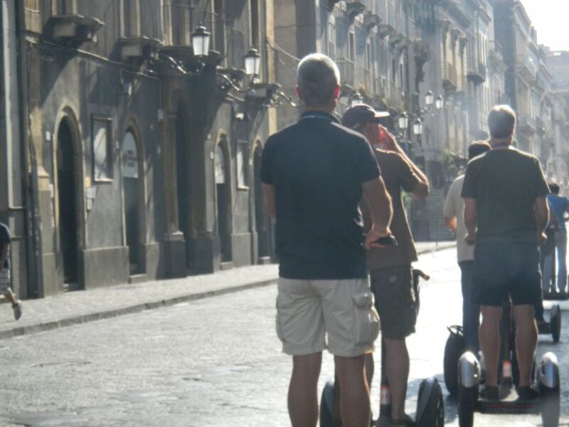 3-Hour Catania Segway PT Authorized Tour - Key Points