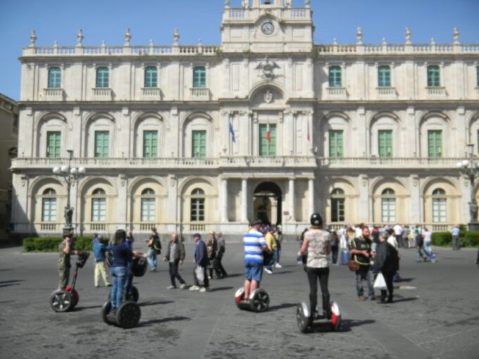 3-Hour Catania Segway PT Authorized Tour - Getting to the Starting Location