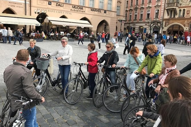 3-hour Complete Prague Bike Tour - Meeting and Pickup