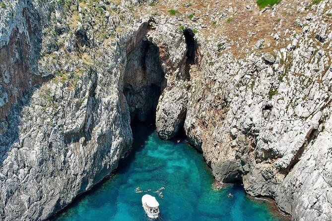 3 Hour Group Tour by Boat to the Caves of Santa Maria Di Leuca - Booking and Cancellation