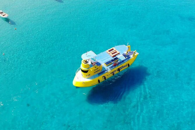 3-hour Guided Submarine Tour in Saint Pauls Bay, Lindos and Navarone Bay - Swimming at Navarones Bay