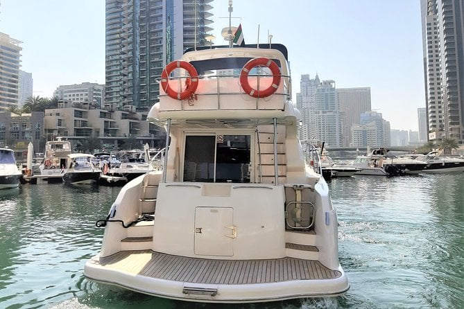 3-Hour Luxury Yacht Cruise From Dubai Marina - Yacht Specifications and Features