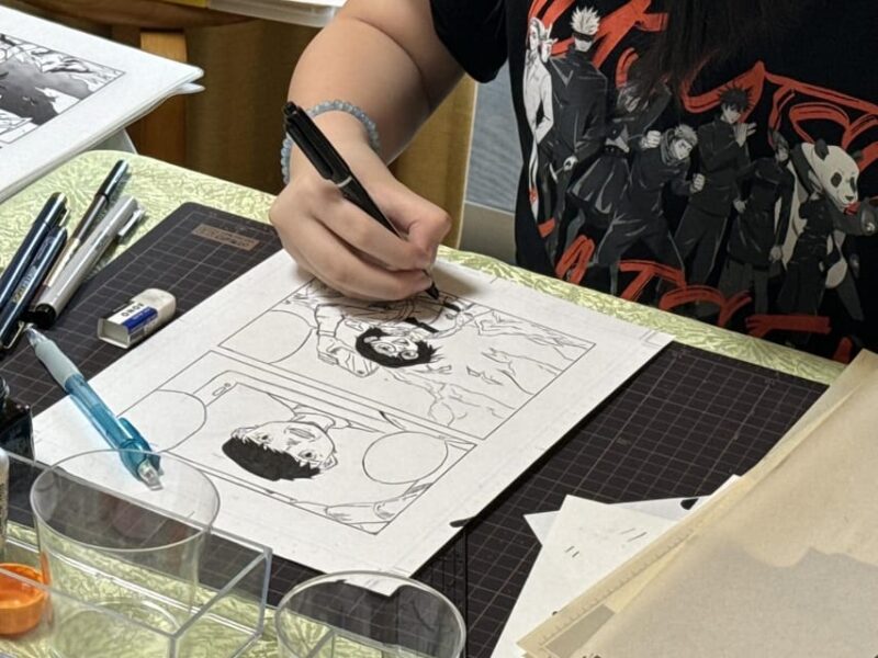 3-Hour Manga Drawing Workshop in Tokyo - What to Expect During the Workshop