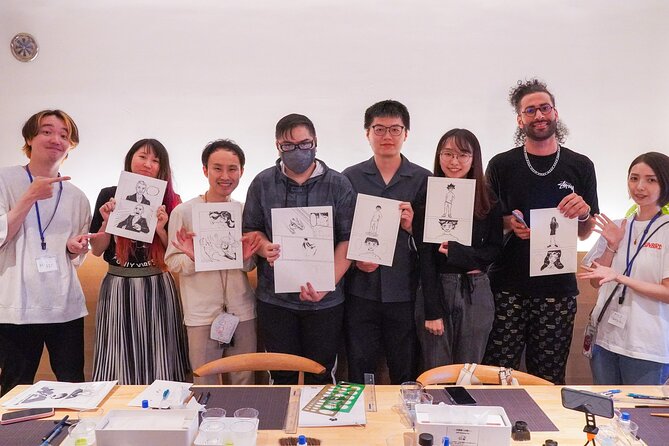 3-Hour Manga Drawing Workshop in Tokyo - What to Expect